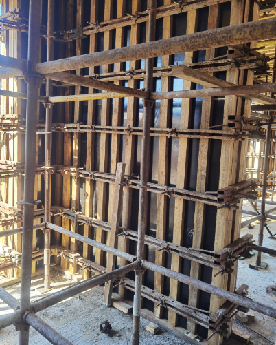 營口市中天建筑工程有限公司舊材料重復使用